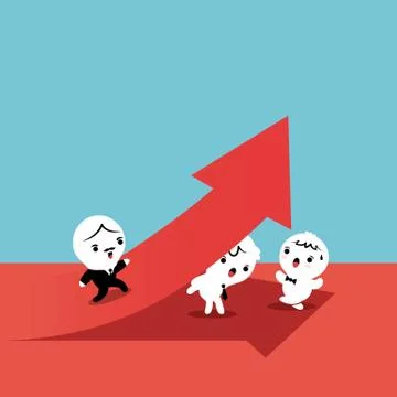 Success ahead Stock Illustration