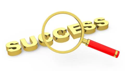 Success analysis Stock Illustration