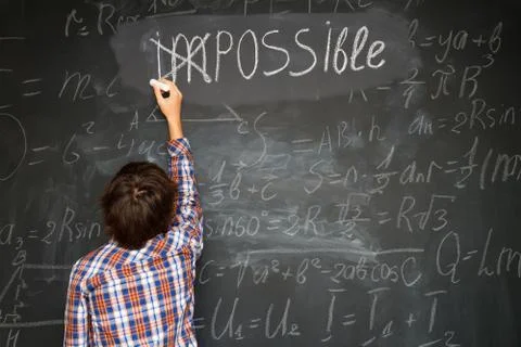 Success and challenge concept Foto stock