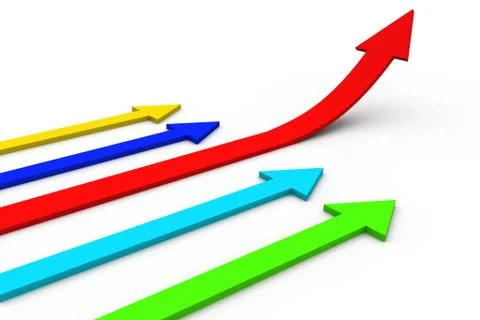 Success arrow Stock Illustration