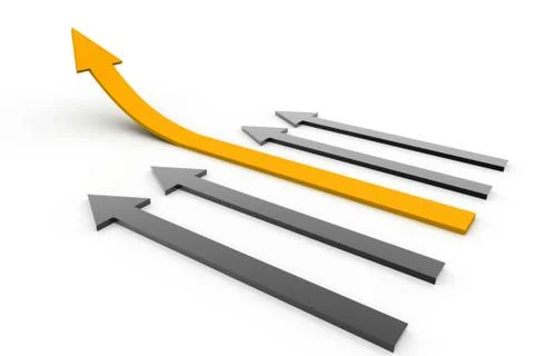 Success arrow Stock Illustration