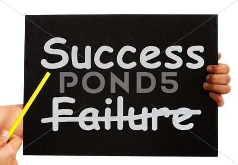 Success board showing achievements or wealth Stock Illustration