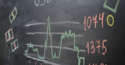 Success Business Graph Stock Footage 74622968