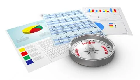 Success in business Stock Illustration