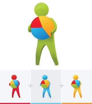 Success in business Stock Illustration
