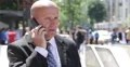 Success Business Person Smartphone Talking Meeting Appointment Crowded Street 4k or 4k+ Resolution