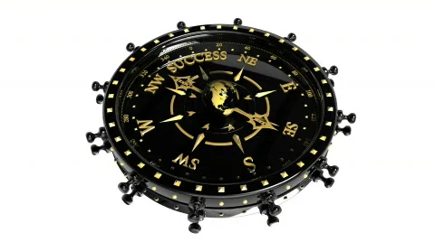 Success Compass - Compass 24 (HD) Video stock 811774