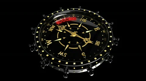 Success Compass - Compass 25 (HD) Video stock 811653