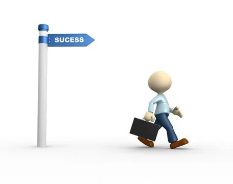 Success concept Stock Illustration