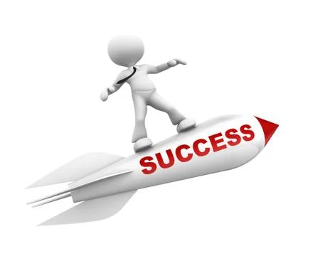 Success concept Illustrazione stock
