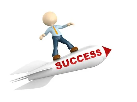 Success concept Illustrazione stock
