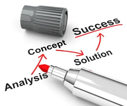 Success concept Stock Illustration