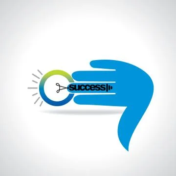 Success concept Stock Illustration