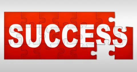 Success concept illustration Stock Illustration