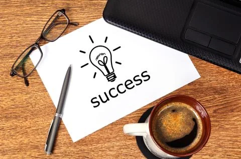 Success concept Foto stock