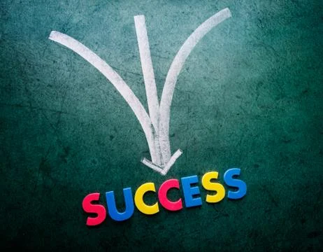 Success concept Fotos Stock