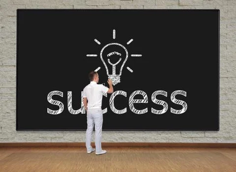 Success concept Foto stock