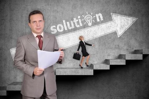 Success concept Foto stock