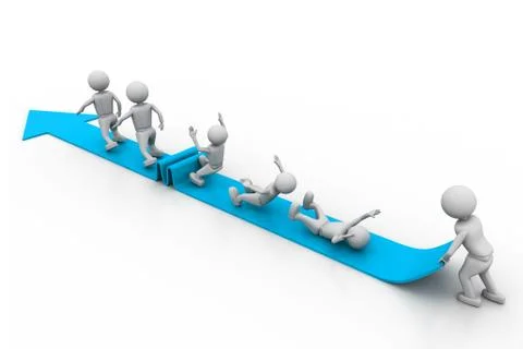 Success graph Stock Illustration