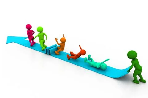 Success graph Stock Illustration