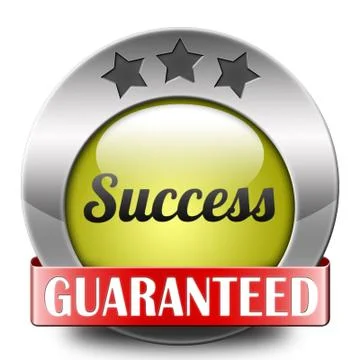 Success guaranteed Stock Illustration