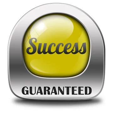 Success guaranteed Stock Illustration