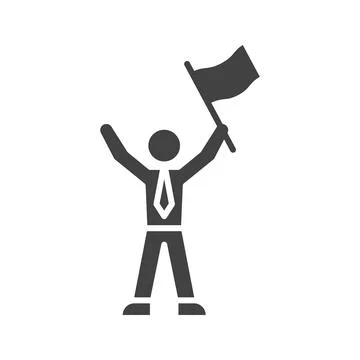 Success icon vector image. Stock Illustration