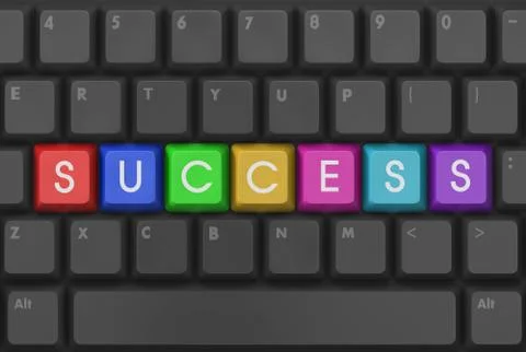 Success 库存插图