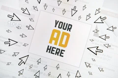 Success internet banner Stock Illustration