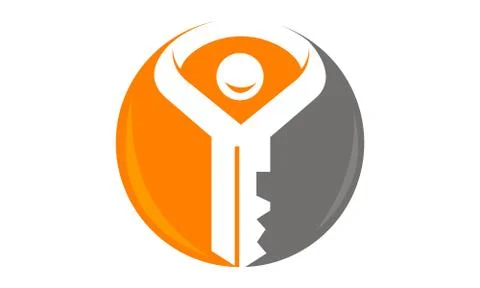 Success Key Of Life Stock-Illustration