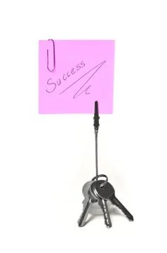 Success is the key Stock Photos