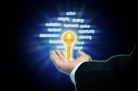 Success Key Stock Photos