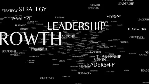 SUCCESS Keywords, Animation, Rendering, Background, Alpha Channel, Loop Stockbeeldmateriaal 99839218