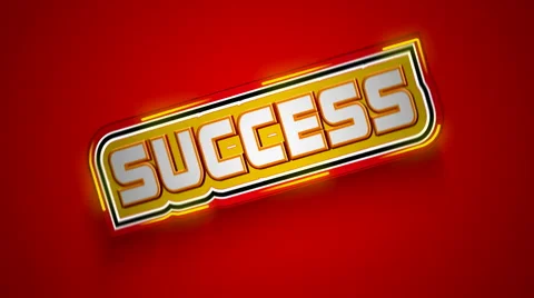 Success Label Stock Footage 1112987