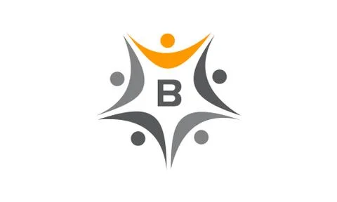 Success Life Coaching Initial B Stock-Illustration