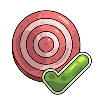 Success mark illustration 스톡 일러스트