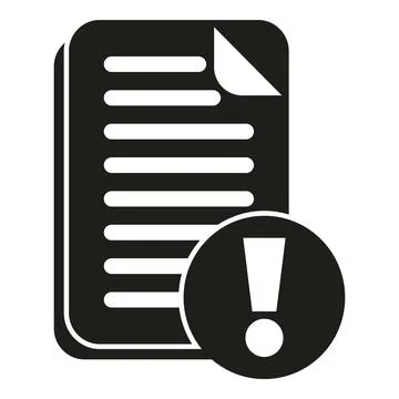 Success papers icon simple vector. Rush job Stock Illustration