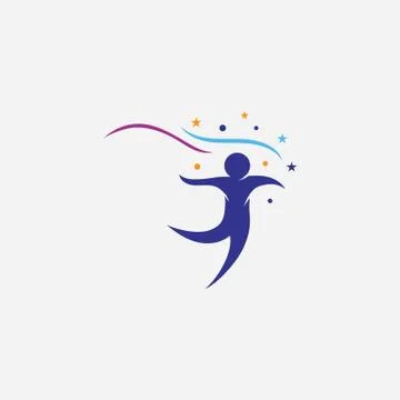 Success people template vector icon illustration Stock Illustration