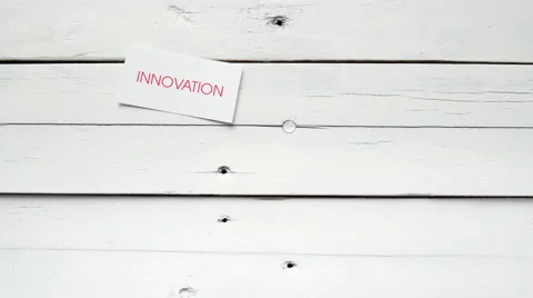 Success plan for a business on a white table Stock Footage 66203322
