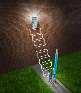 Success planning Stock Illustration