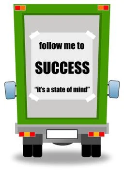 Success road Stock Illustration