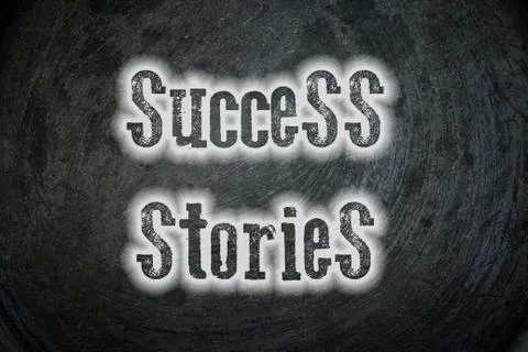 Success stories concept Stock Illustration