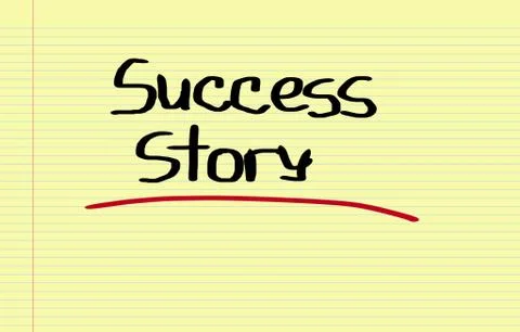Success Story Concept Illustrazione stock