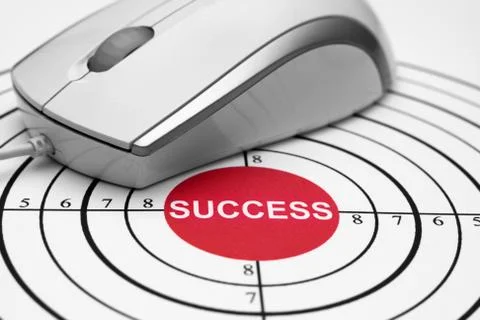 Success target Stock Photos