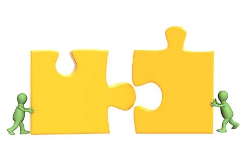 Success of teamwork Stock Illustration