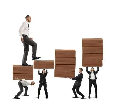 Success of teamwork Stock Photos