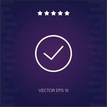 Success vector icon Stock Illustration