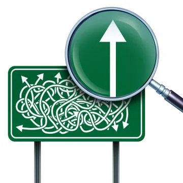 Success Vision Stock Illustration