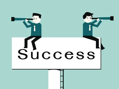 Successboard Stock Illustration