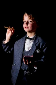 Successful boy 2 Stock Photos